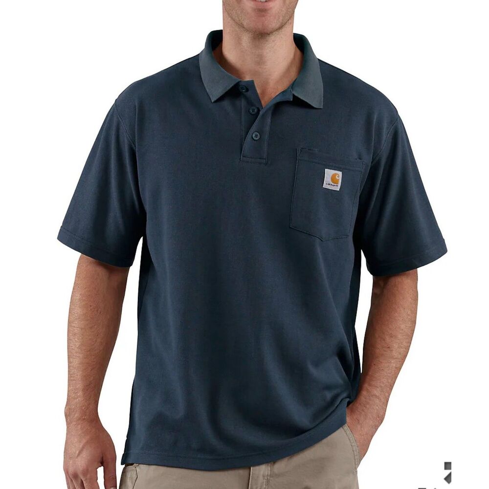 Carhartt Men’s Polo – 2XL Tall – NWOT  - navy
